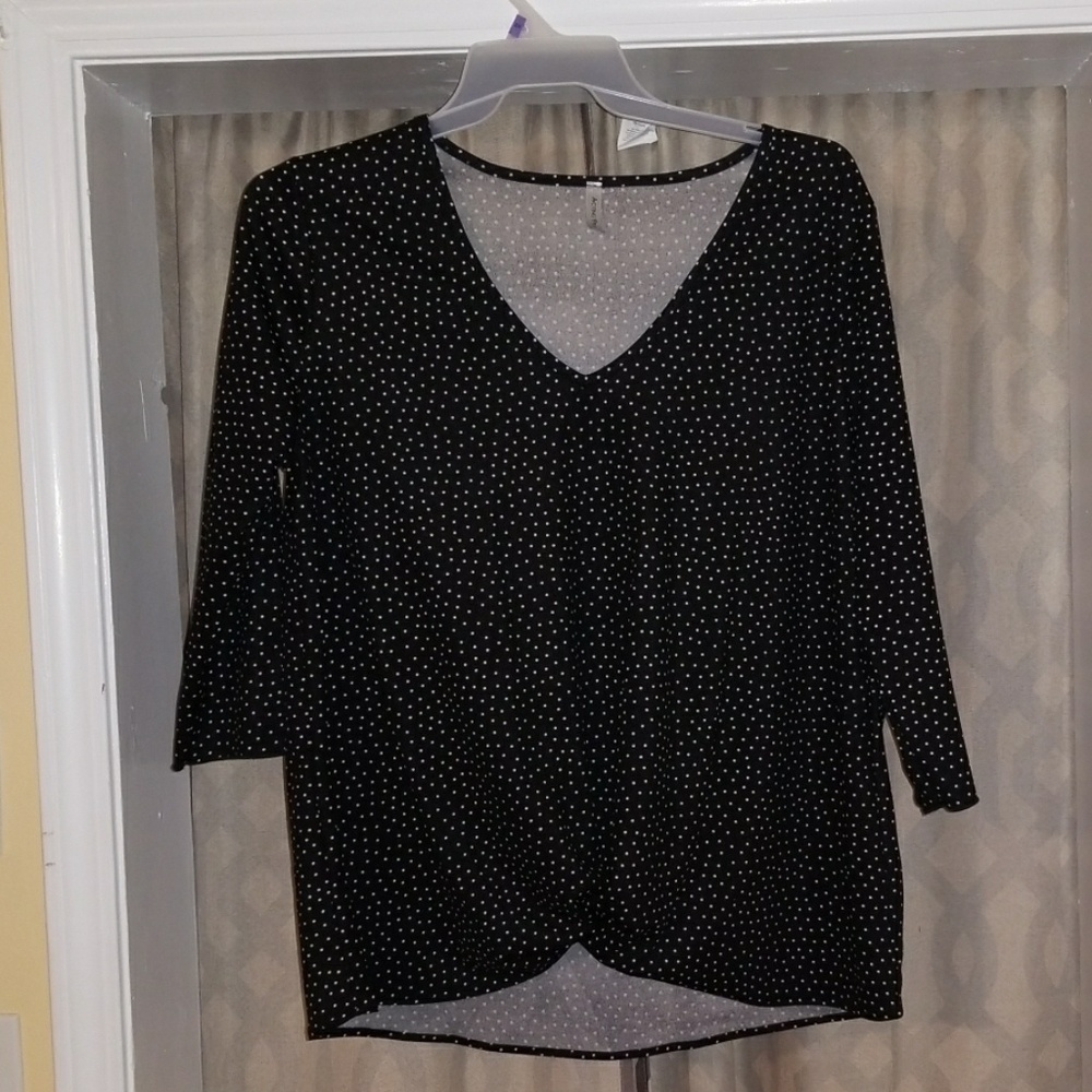 Polka dot top